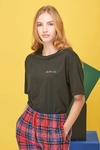 REMERA ARCOIRIS GOMITA NEGRO