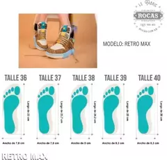 Imagen de BOTA RETRO MAX ROCAS