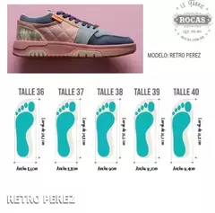 ZAPATILLA RETRO PEREZ ROCAS - tienda online