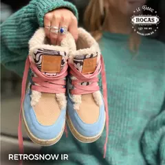 BOTAS RETRO SNOW CELESTE ROCAS - tienda online