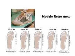 BOTAS RETRO SNOW CELESTE ROCAS - comprar online
