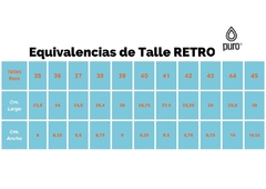 ZAPATILLA RETRO BRONCEADA PURO