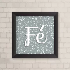 Quadro Casa Fé - comprar online
