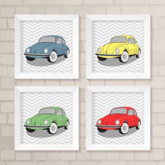 Kit de Quadros Fuscas