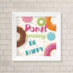 Quadro Infantil Donut