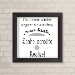 Quadro Casa Realize - comprar online