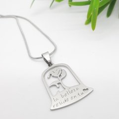 Collar La Bella y La Bestía - comprar online