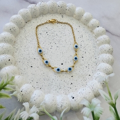 Pulsera Ojo Turco Dorada - comprar online