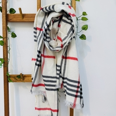 Bufándon Escocés Blanco - comprar online