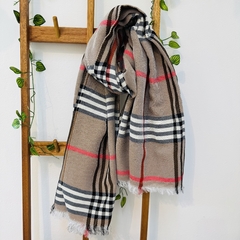 Bufándon Escocés Beige Oscuro - comprar online