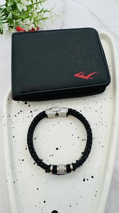 Billetera Everlast con Pulsera de Cuero en internet