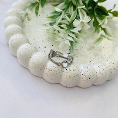 Anillo Corazones cubic - comprar online