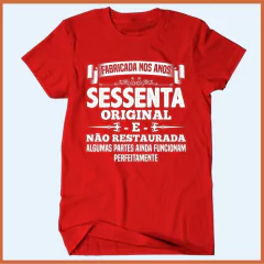 Camiseta Fabricada nos anos sessenta original não restaurada - Camisetas Rápido Shop