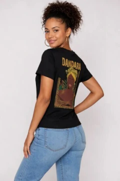 Camiseta Dandara dos Palmares Mulheres que Fizeram História - Camisetas Rápido Shop