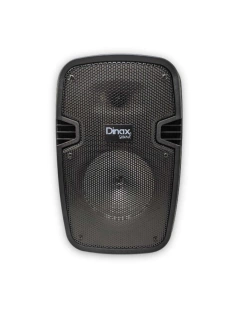 Parlante Portátil Bluetooth Luces Led Usb 800w DINAX Milan Full Color Negro - comprar online