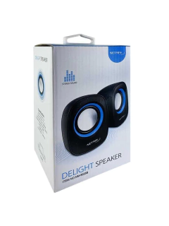 Parlante mini para PC o Notebook Estereo Netmak Nm9025 - InterdigitalCatriló SRL