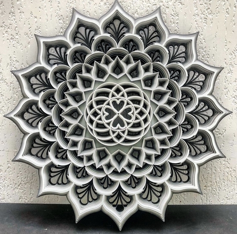 Heart + New Life (Gray Gradient)