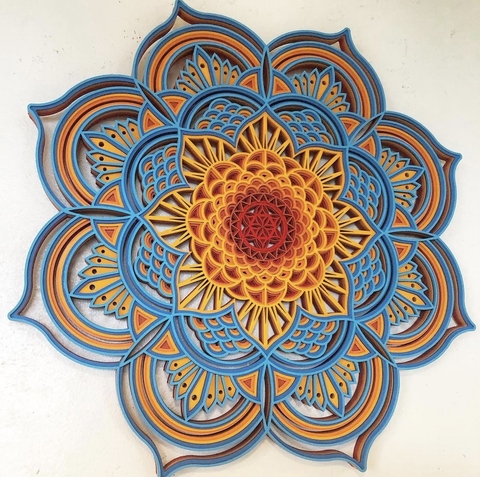 Self Love (Red, Orange and Blue Gradient)