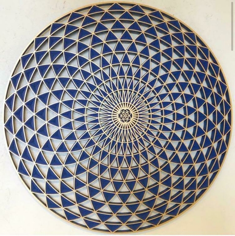 TORUS (Dark Blue and Golden)