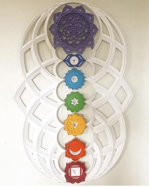 Kundalini Awakening (White and Colored Chakras)