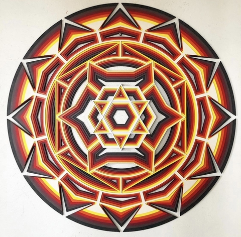 The Star and Your Consciousness (Fire Gradient)