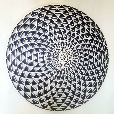 TORUS (Dark Violet and Cotton)