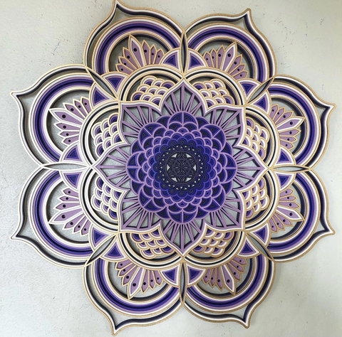 Self Love (Violet, White and Golden Gradient)