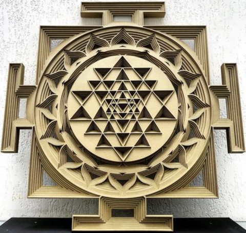 Shri Yantra (Gold)