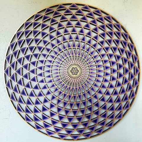 TORUS (Violet and Golden Gradient)