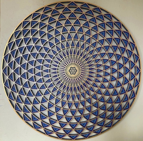 TORUS (Blue, Violet and Golden)
