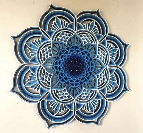 Self Love (Blue and White Gradient)