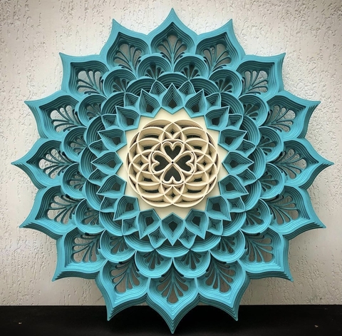 Heart + New Life (Aquarium and Cotton)