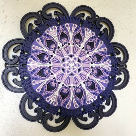 Family (Violet and White Gradient)