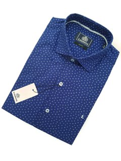 CAMISA AZULINO PINTITAS