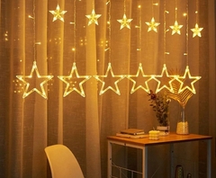 CORTINA LUCES ESTRELLAS
