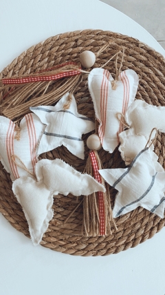 COLGANTES TEXTILES NAVIDAD