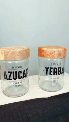 FRASCO TAPA EUCA YERBA AZUCAR SIR