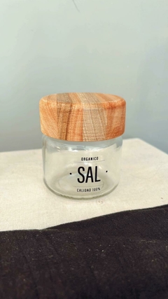 SALERO TAPA DE MADERA SIR