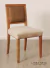 SILLA RESPALDO DE MADERA MACIZA A LA VISTA (0.88m de alto) - LINEA NETA DISEÑO INTERIOR
