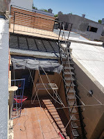 Imagen de DECK DE EUCALIPTO PARA EXTERIORES - ESTRUCTURA METALICA