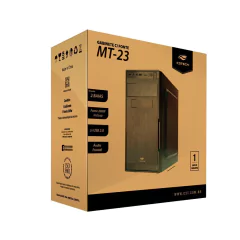 GABINETE ATX 2 BAIAS C3TECH MT-23BK FONTE 200W - loja online