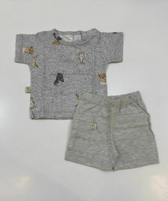 Conjunto remera y short art: conrem