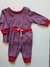 Conjunto 2 piezas rayitas