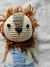 Amigurumi leon azul - comprar online