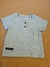 Remera gris bolsillo