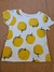 Remera manzana amarilla