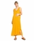Vestido Ceibo mostaza - Reina Madre