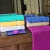 JUEGO DE TOALLA Y TOALLON ARCO IRIS TIM