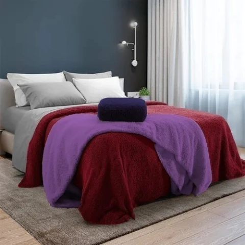 FRAZADA ALCOYANA OLIMPIA DE CORDERITO 1 1/2 PLAZA /5 - comprar online