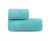 JUEGO DE TOALLA Y TOALLON ARCOIRIS BELLY 100% ALGODON